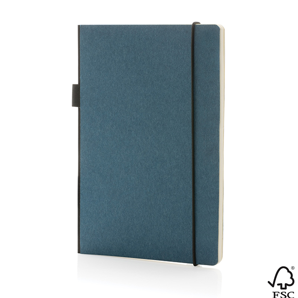 Carnet A5 à couverture rigide FSC® avec soufflet