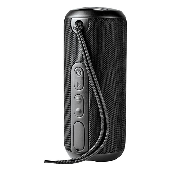 Enceinte Bluetooth® étanche en tissu Rugged - Noir