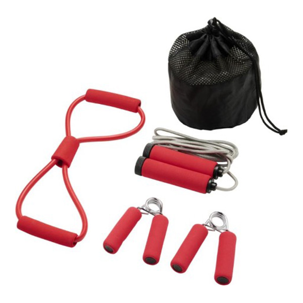 Ensemble fitness Dwayne - Rouge