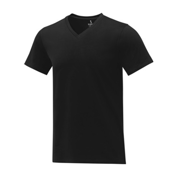 T-shirt Somoto manches courtes col V homme - Noir